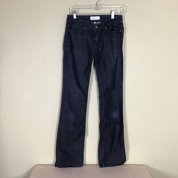 Habitual Los Angeles  Dark wash Women’s Jeans  with detailed back pockets Sz. 26 - Picture 2 of 12